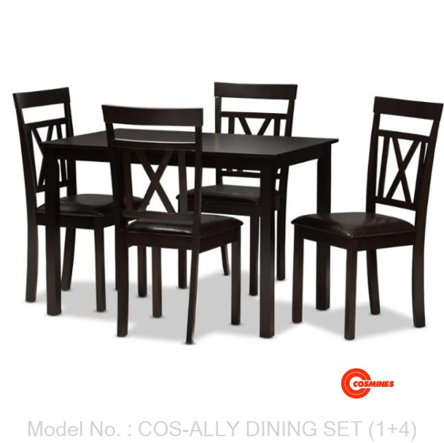 COS-ALLY DINING SET (1+4)